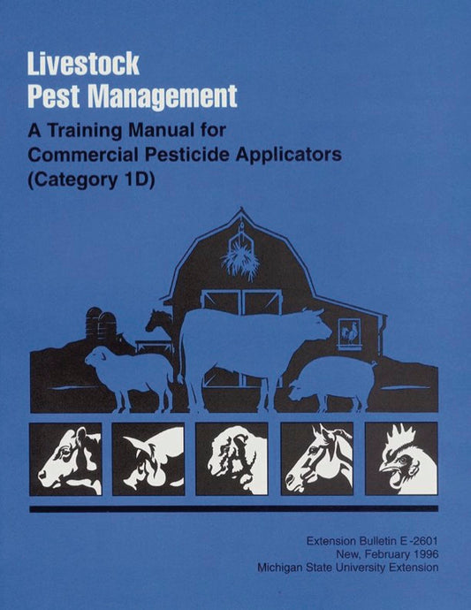 Category K: Livestock Pesticide Applicator Training Manual (1996)