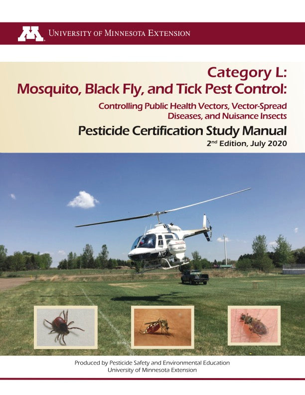 Category L: Mosquito, Black Fly And Tick Pest Control, 2nd Pesticide Certification Study Manual