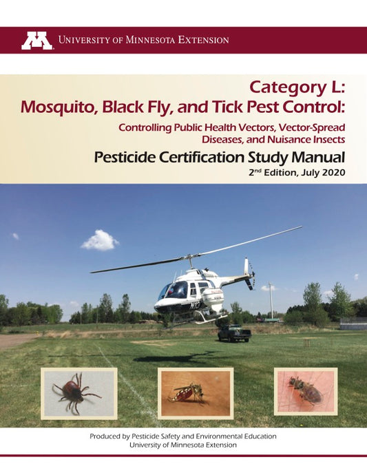 Category L: Mosquito, Black Fly And Tick Pest Control, 2nd Pesticide Certification Study Manual