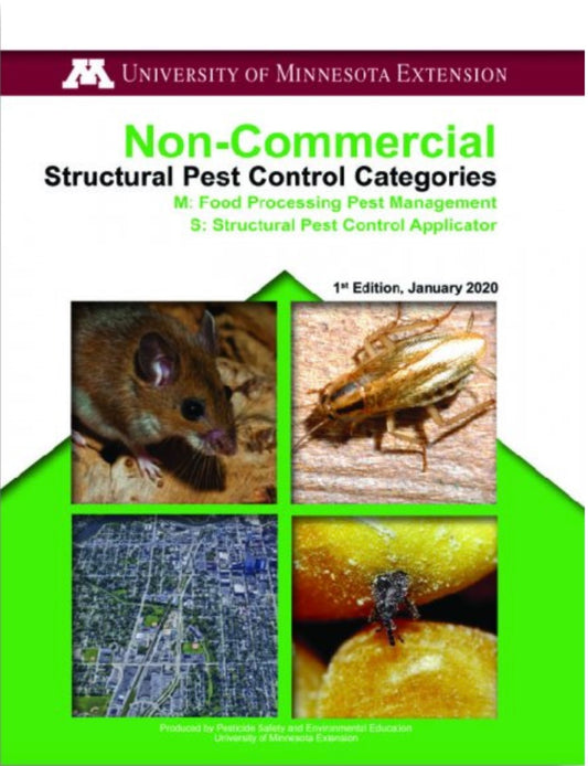 Category M & S Non-commercial Structural Pest Control ( Pesticide Applicator Training Manual)