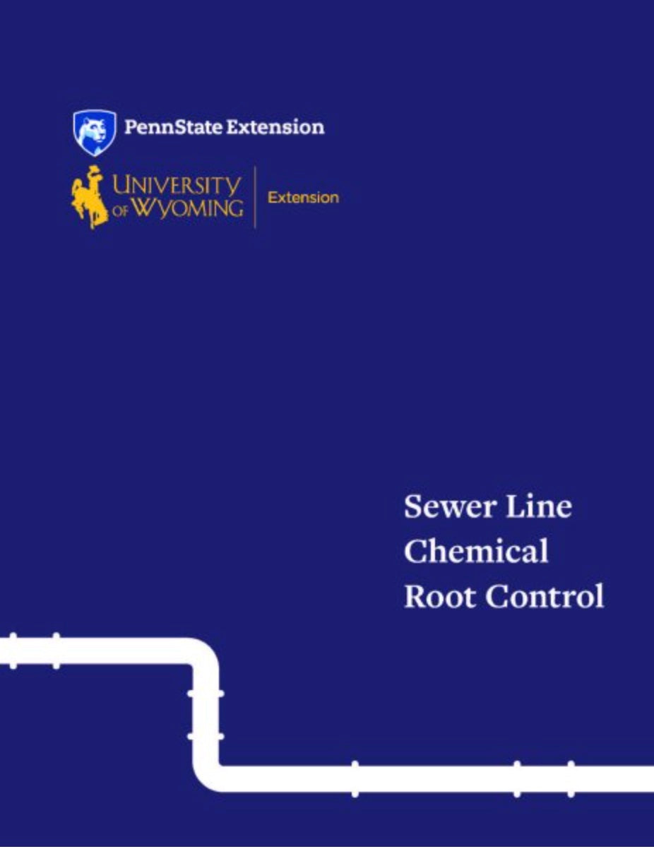 Category R: Sewer Line Chemical Root Control Pesticide Applicator Training Manual ( 2022 )